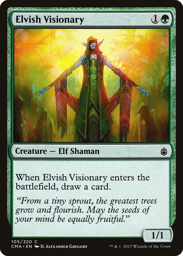 Elvish Visionary · Commander Anthology
