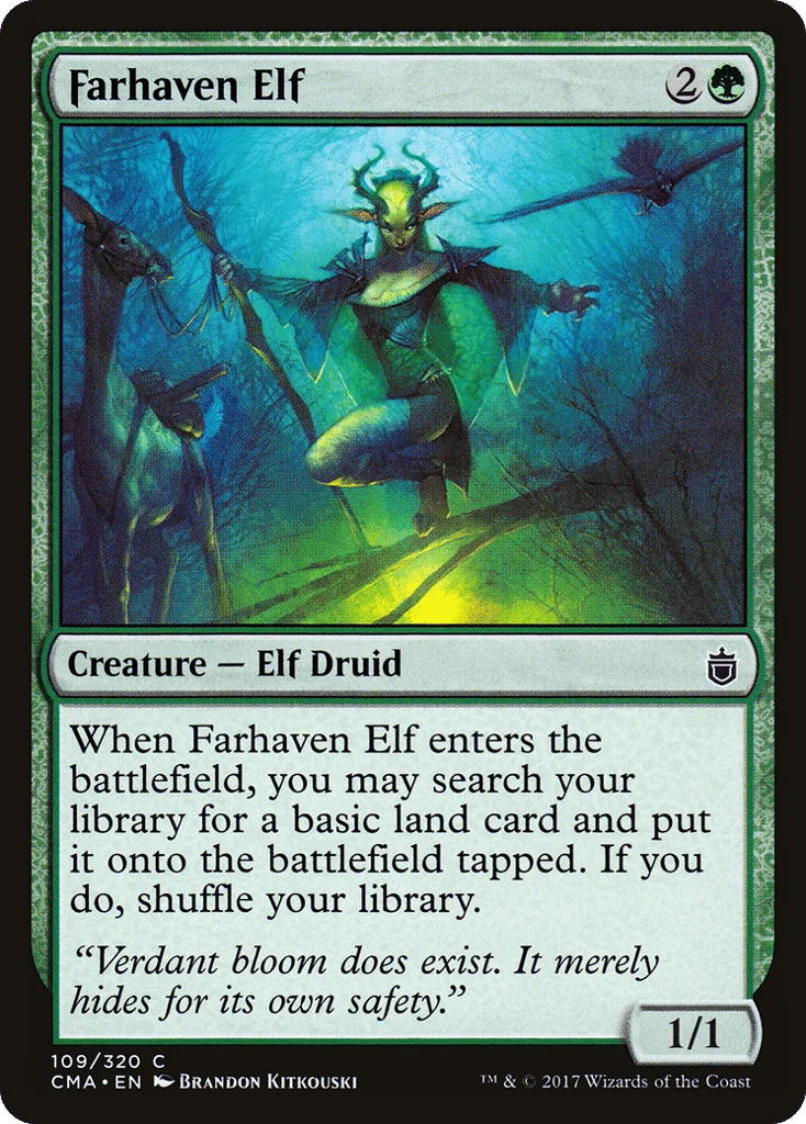 Farhaven Elf · Commander Anthology