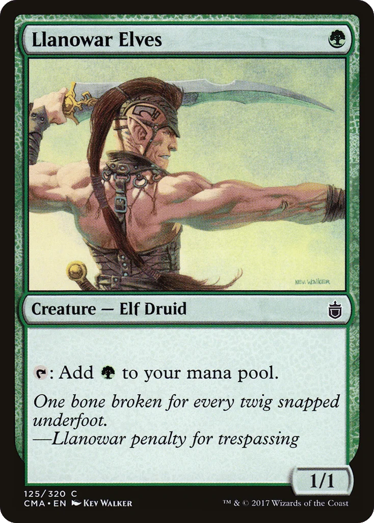 Llanowar Elves · Commander Anthology