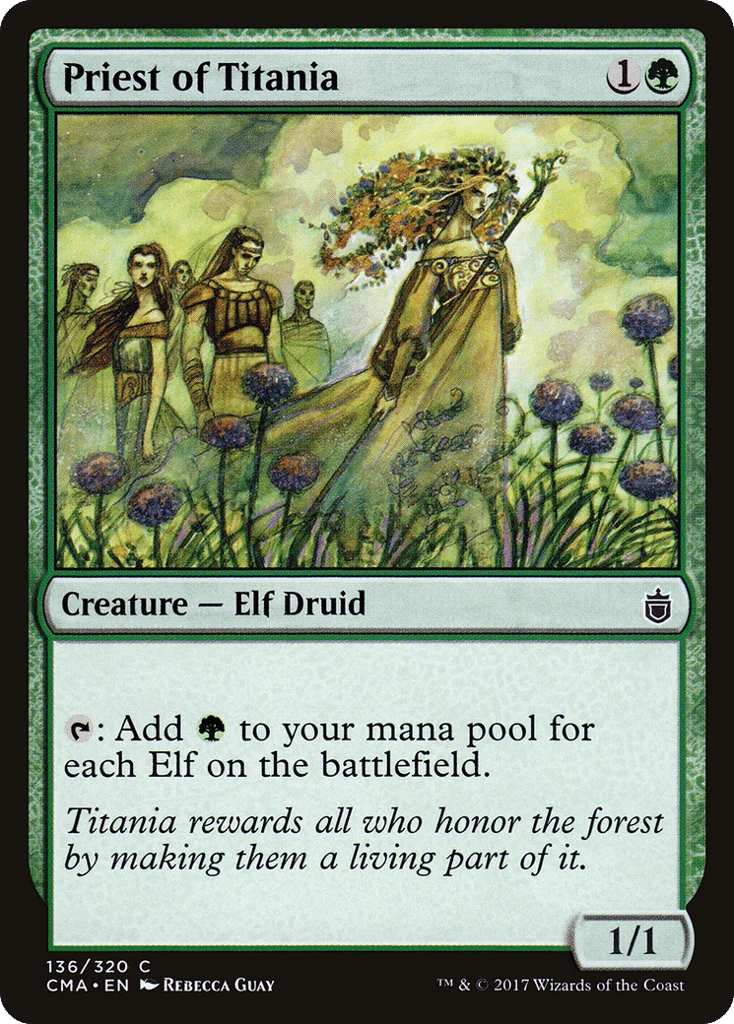 Priest of Titania · Commander Anthology