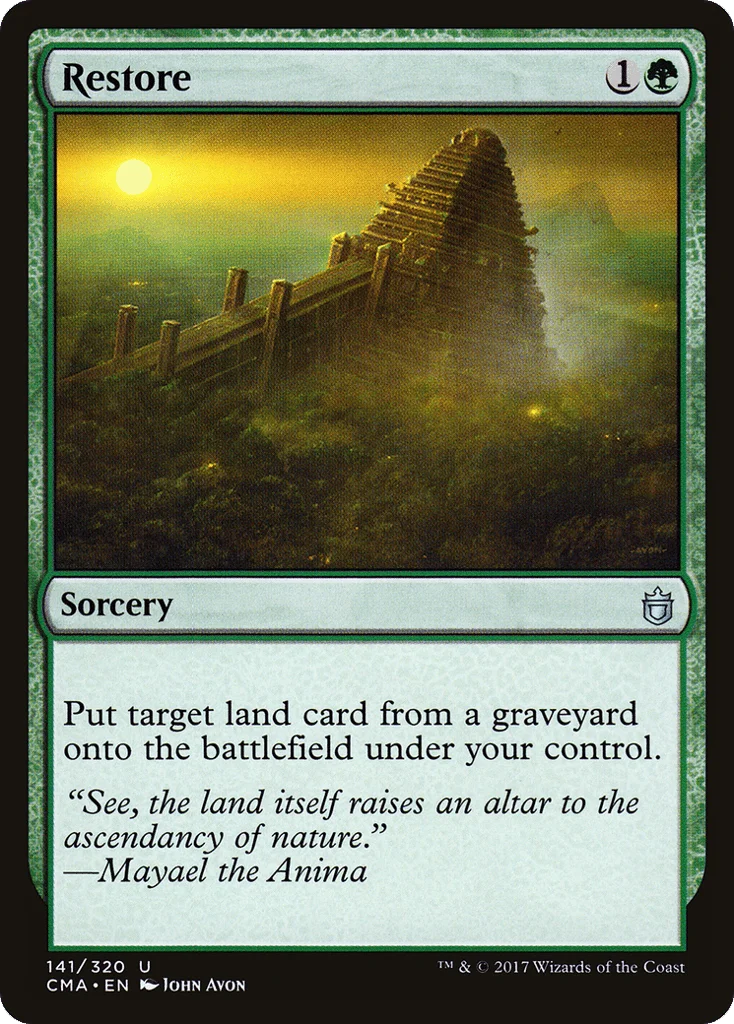 Restore · Commander Anthology