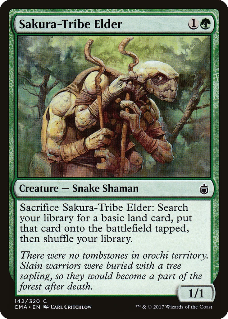 Sakura-Tribe Elder · Commander Anthology