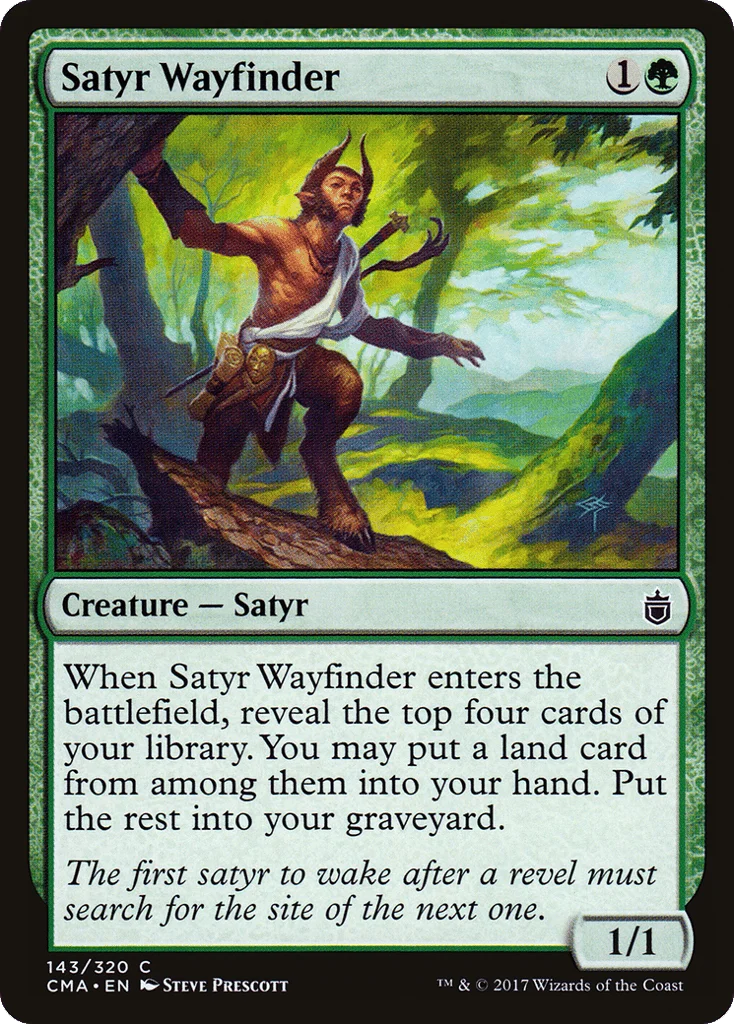 Satyr Wayfinder · Commander Anthology