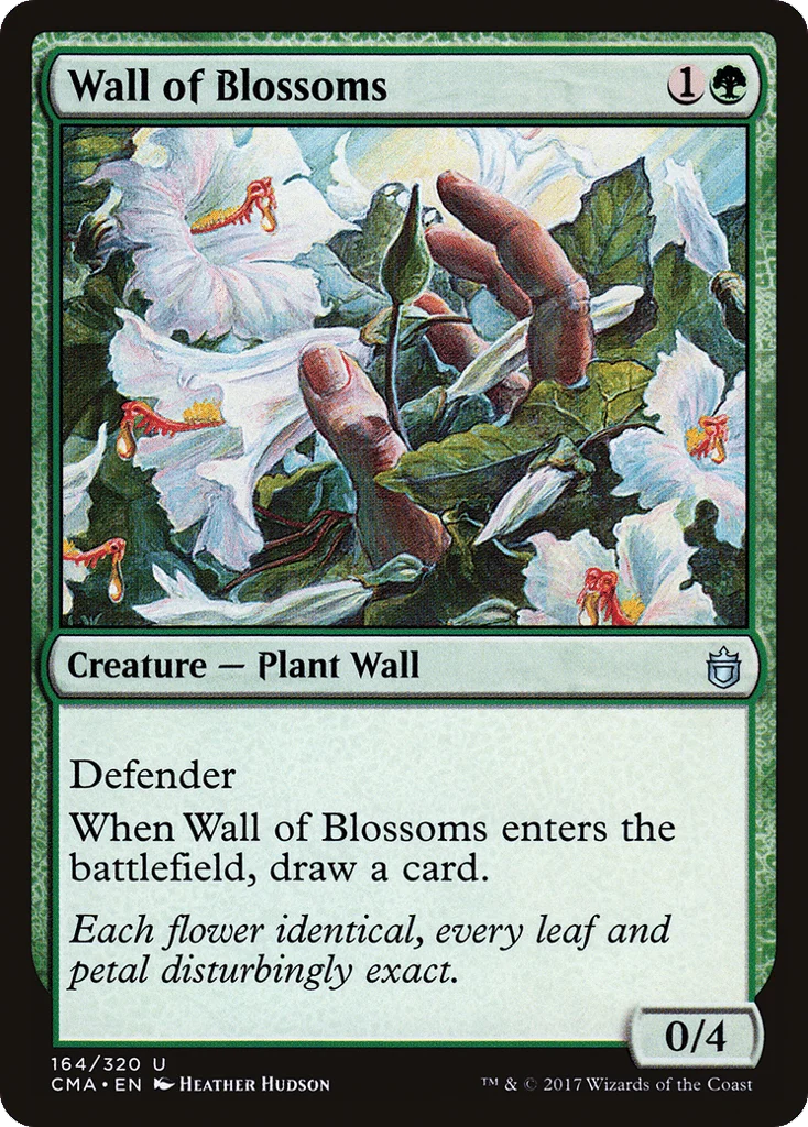 Wall of Blossoms · Commander Anthology