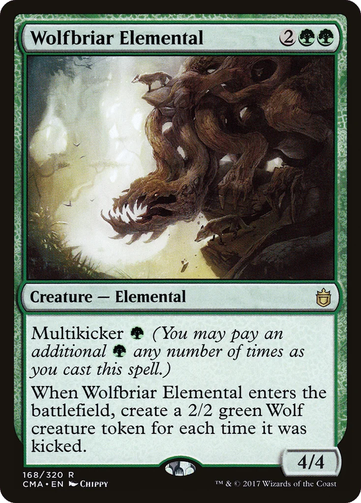 Wolfbriar Elemental · Commander Anthology