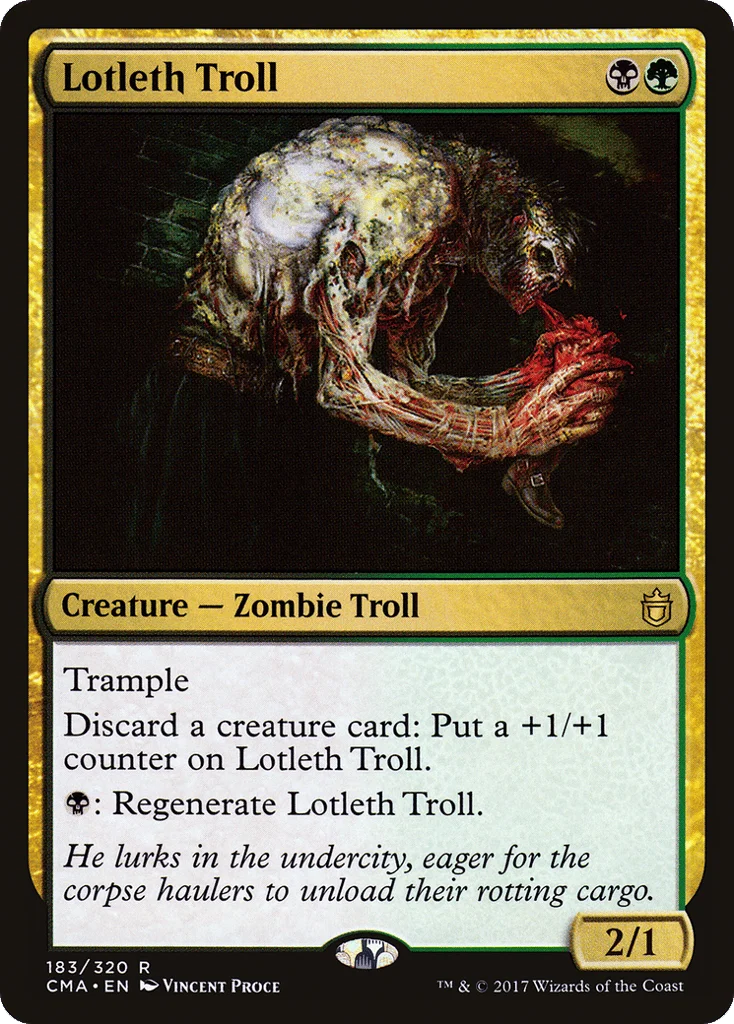 Lotleth Troll · Commander Anthology