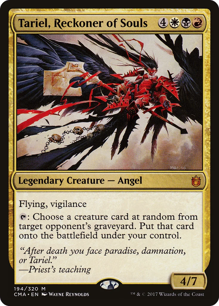 Tariel, Reckoner of Souls · Commander Anthology