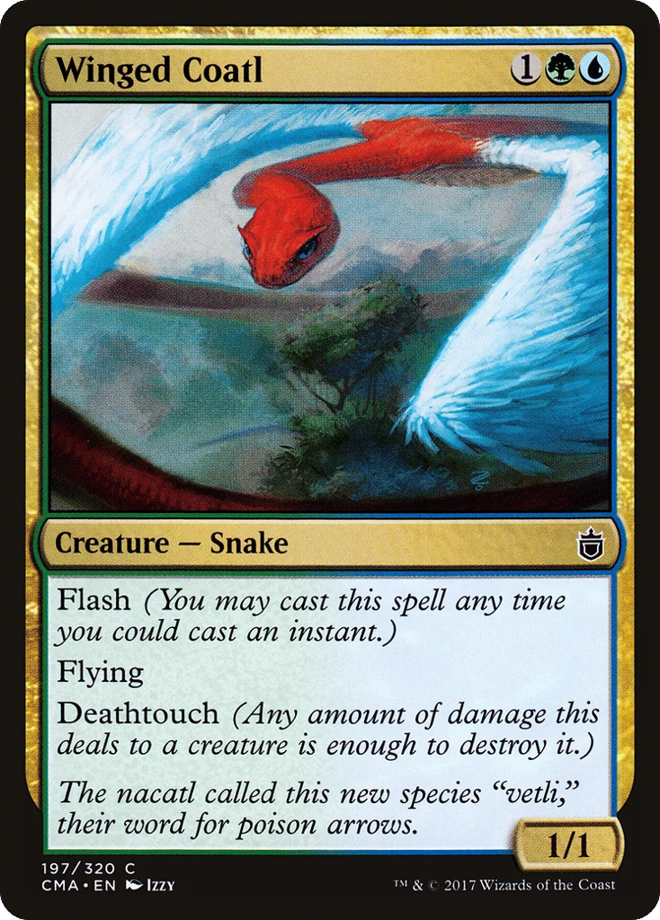 Winged Coatl · Commander Anthology