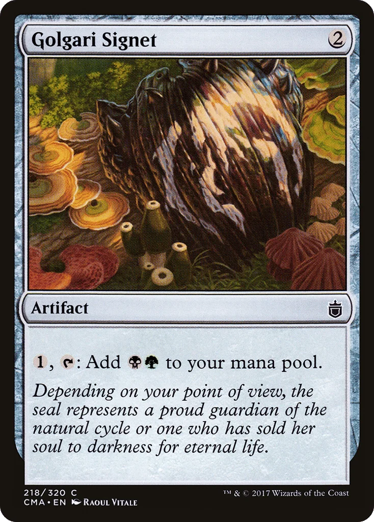 Golgari Signet · Commander Anthology