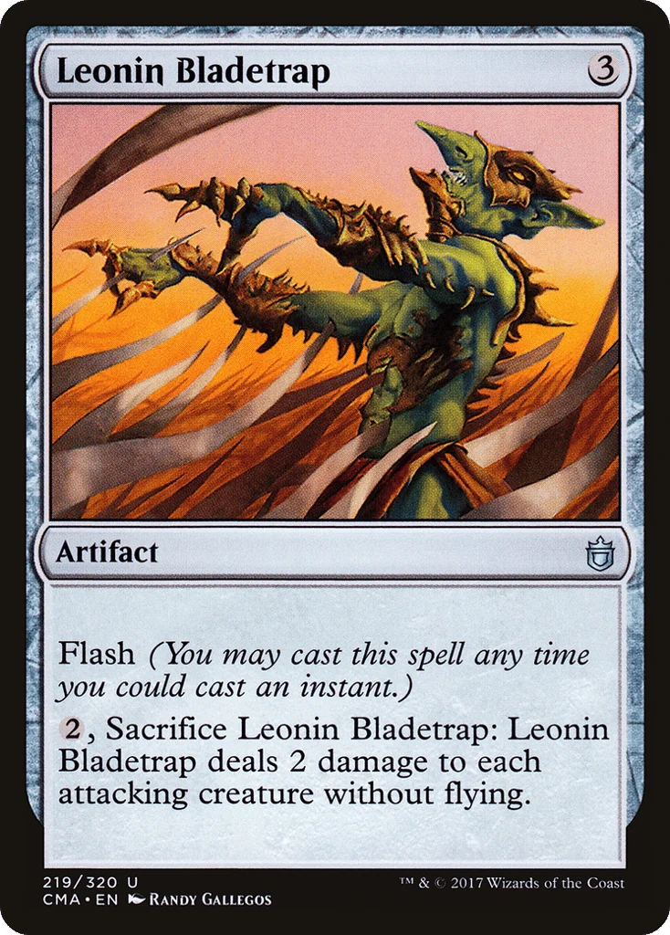Leonin Bladetrap · Commander Anthology