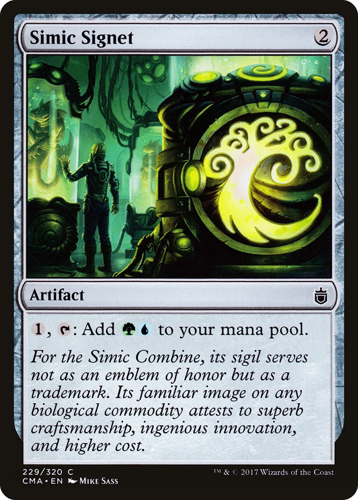 Simic Signet · Commander Anthology