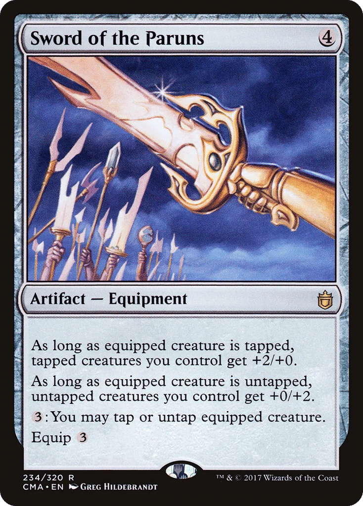 Sword of the Paruns · Commander Anthology