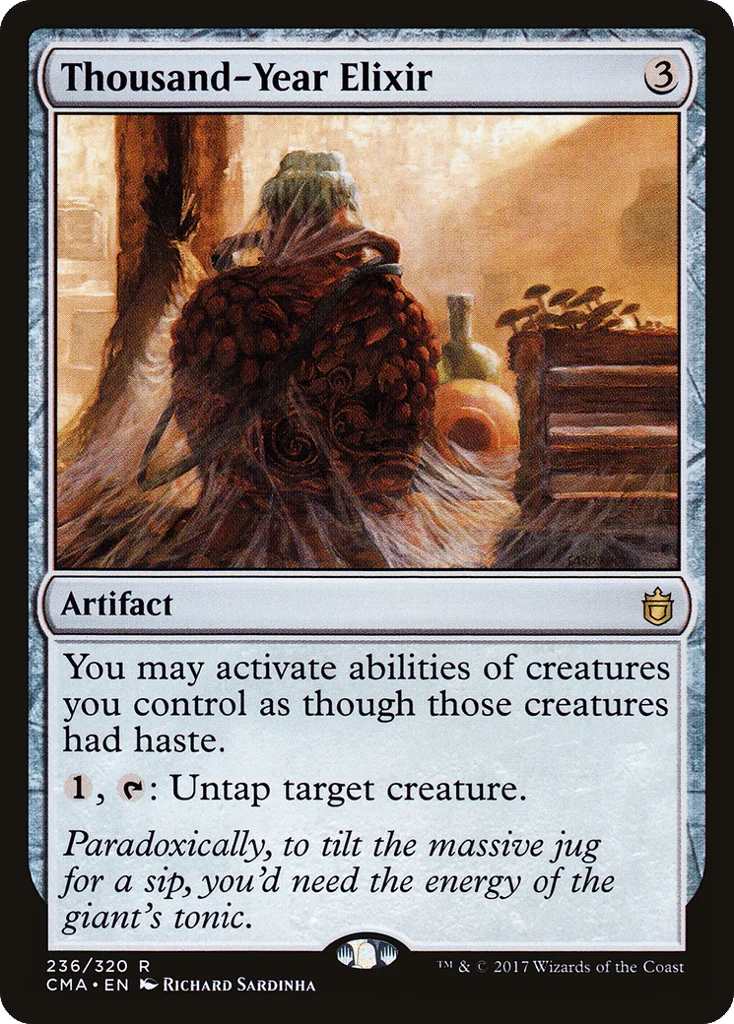 Thousand-Year Elixir · Commander Anthology