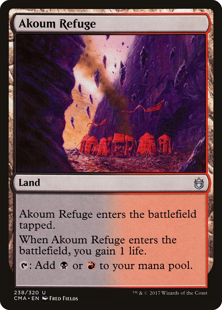 Akoum Refuge · Commander Anthology