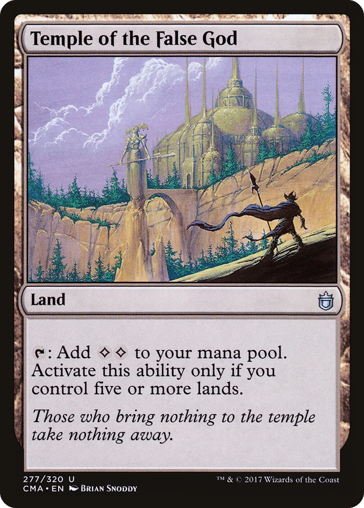 Temple of the False God · Commander Anthology