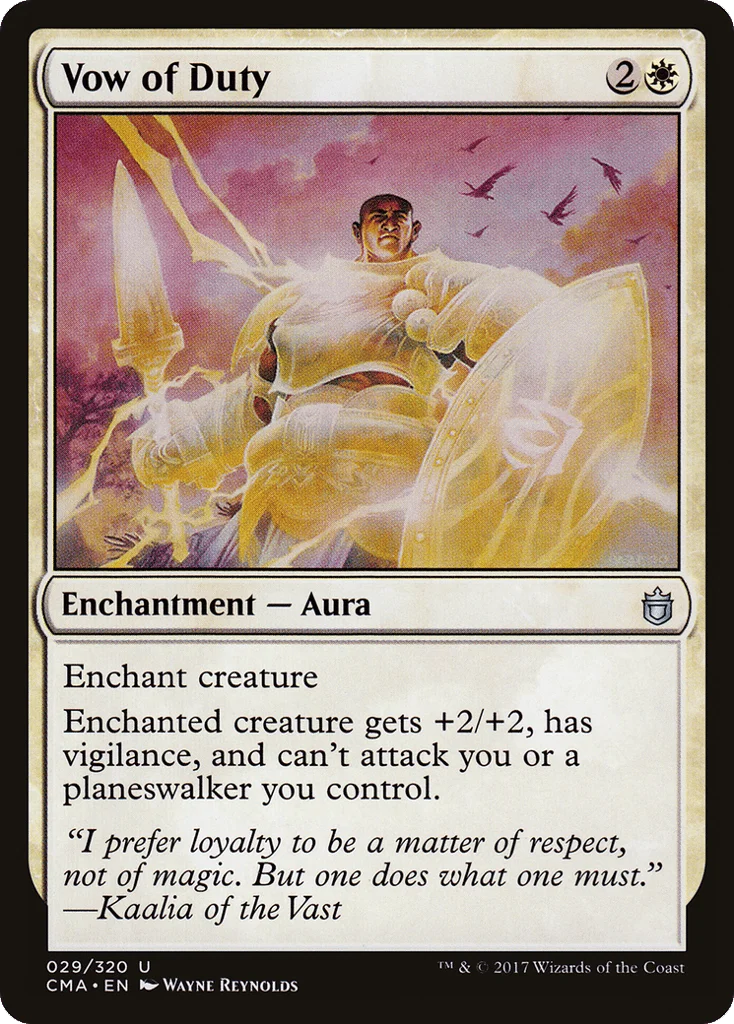 Vow of Duty · Commander Anthology