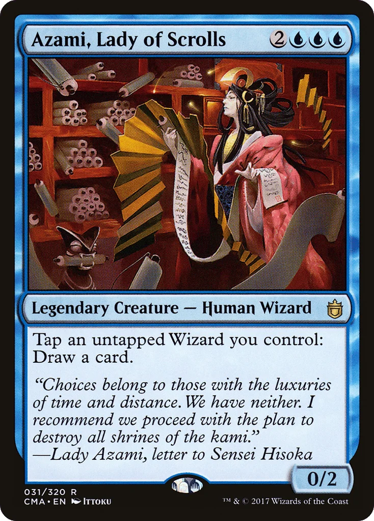 Azami, Lady of Scrolls · Commander Anthology