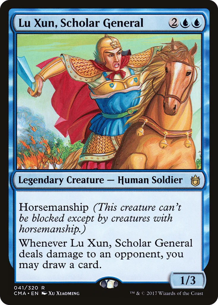 Lu Xun, Scholar General · Commander Anthology