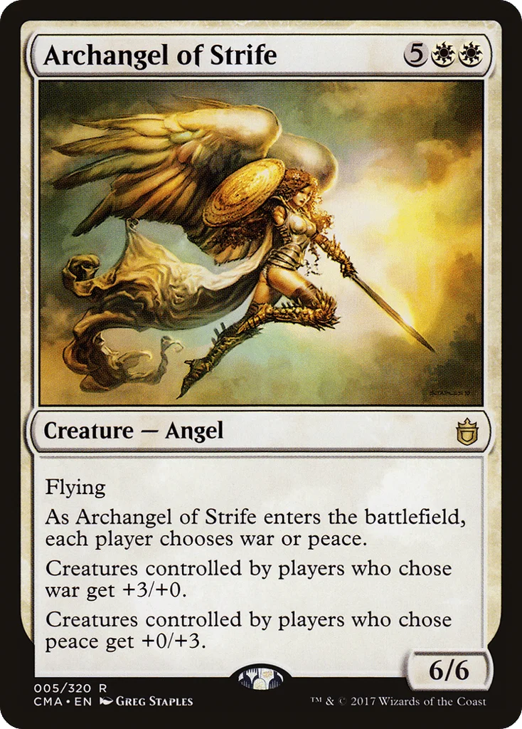 Archangel of Strife · Commander Anthology