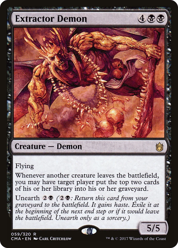 Extractor Demon · Commander Anthology