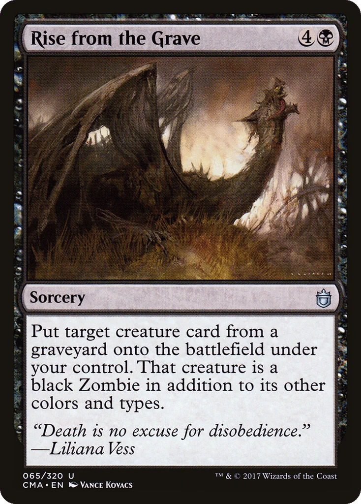 Rise from the Grave · Commander Anthology