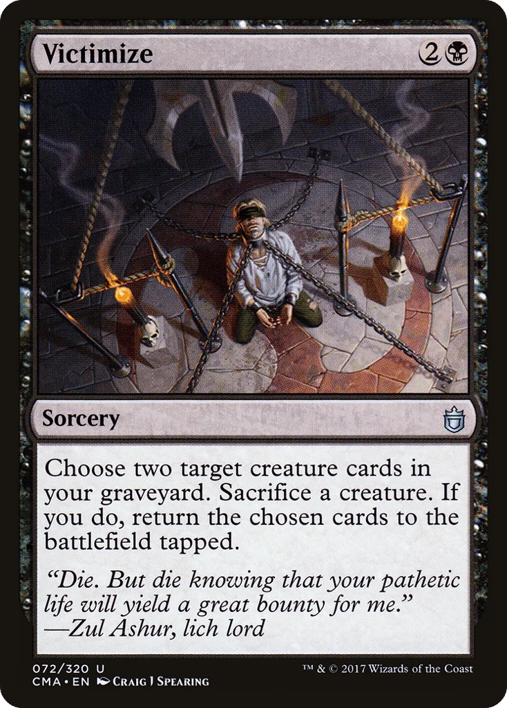 Victimize · Commander Anthology