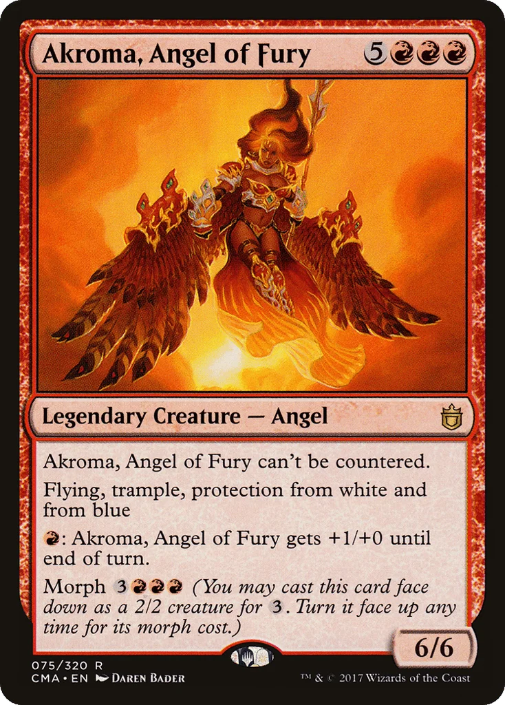 Akroma, Angel of Fury · Commander Anthology