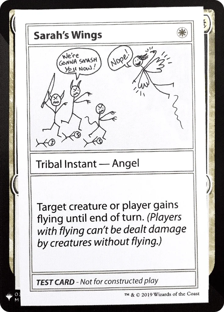 Sarah's Wings · Mystery Booster Playtest Cards 2019