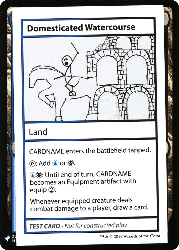 Domesticated Watercourse · Mystery Booster Playtest Cards 2019