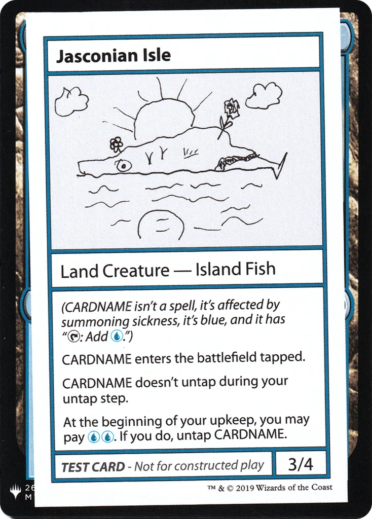 Jasconian Isle · Mystery Booster Playtest Cards 2019