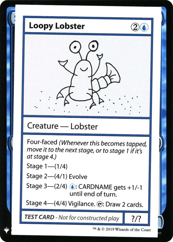 Loopy Lobster · Mystery Booster Playtest Cards 2019