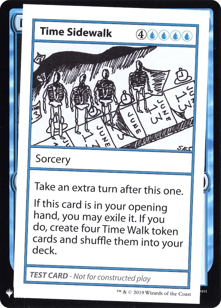 Time Sidewalk · Mystery Booster Playtest Cards 2019