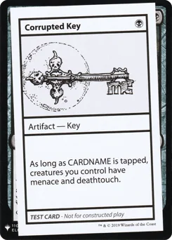 Corrupted Key