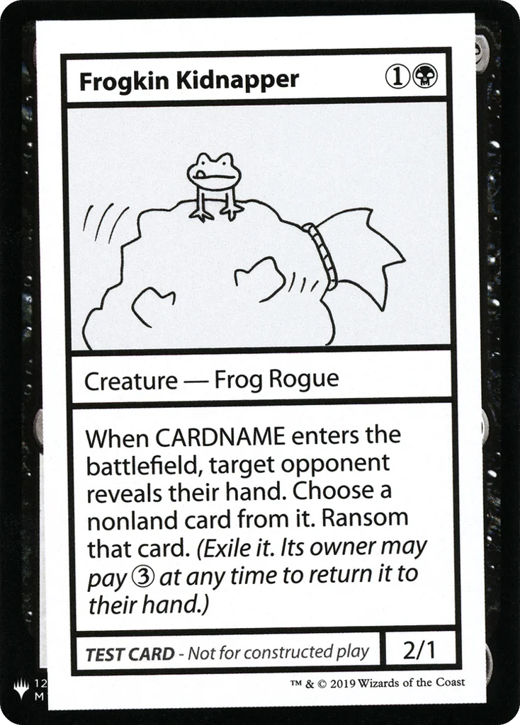 Frogkin Kidnapper · Mystery Booster Playtest Cards 2019