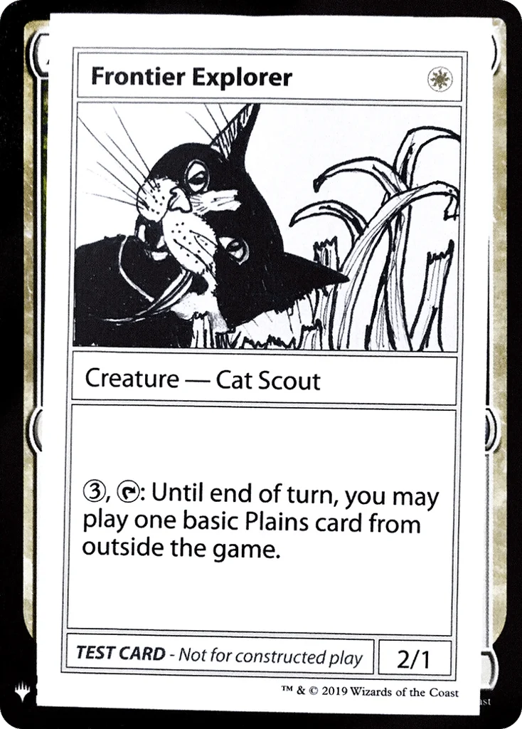 Frontier Explorer · Mystery Booster Playtest Cards 2019