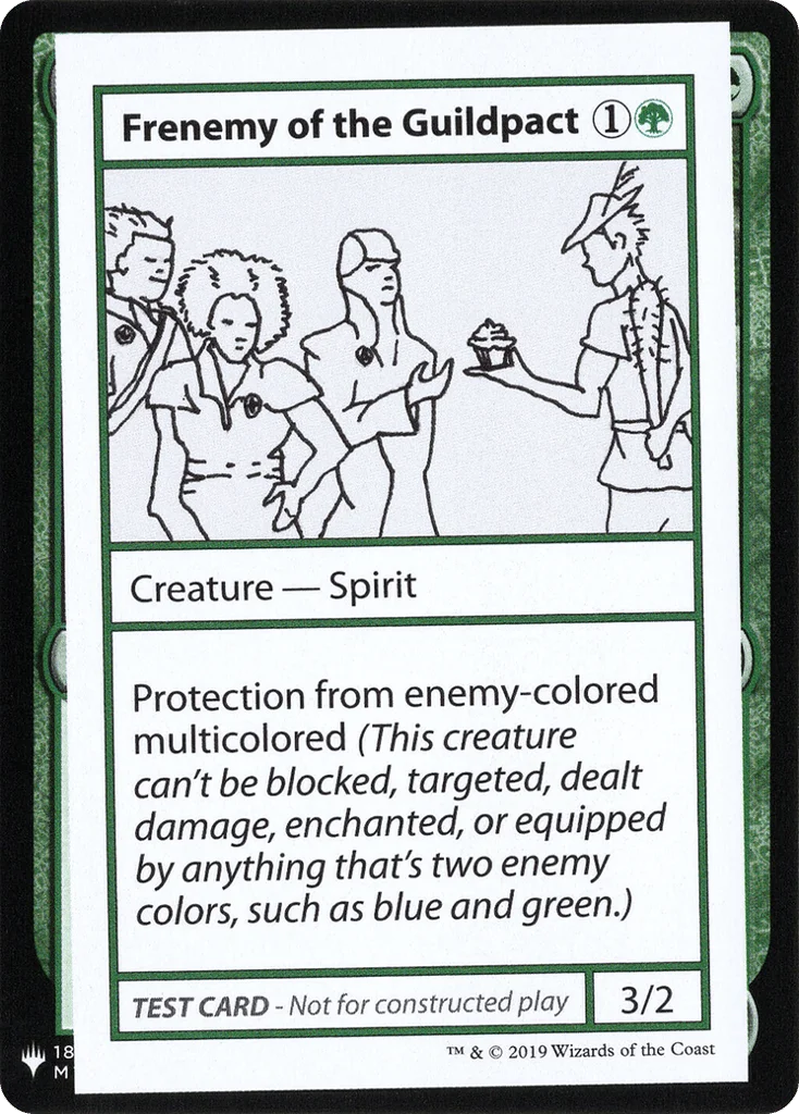 Frenemy of the Guildpact · Mystery Booster Playtest Cards 2019