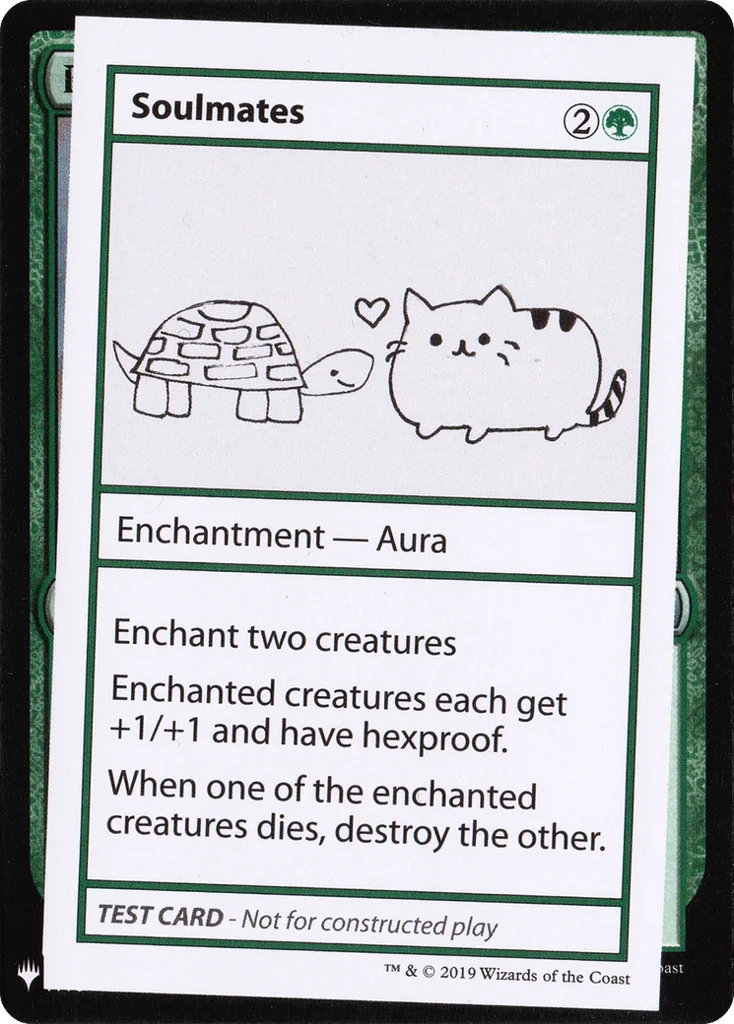 Soulmates · Mystery Booster Playtest Cards 2019