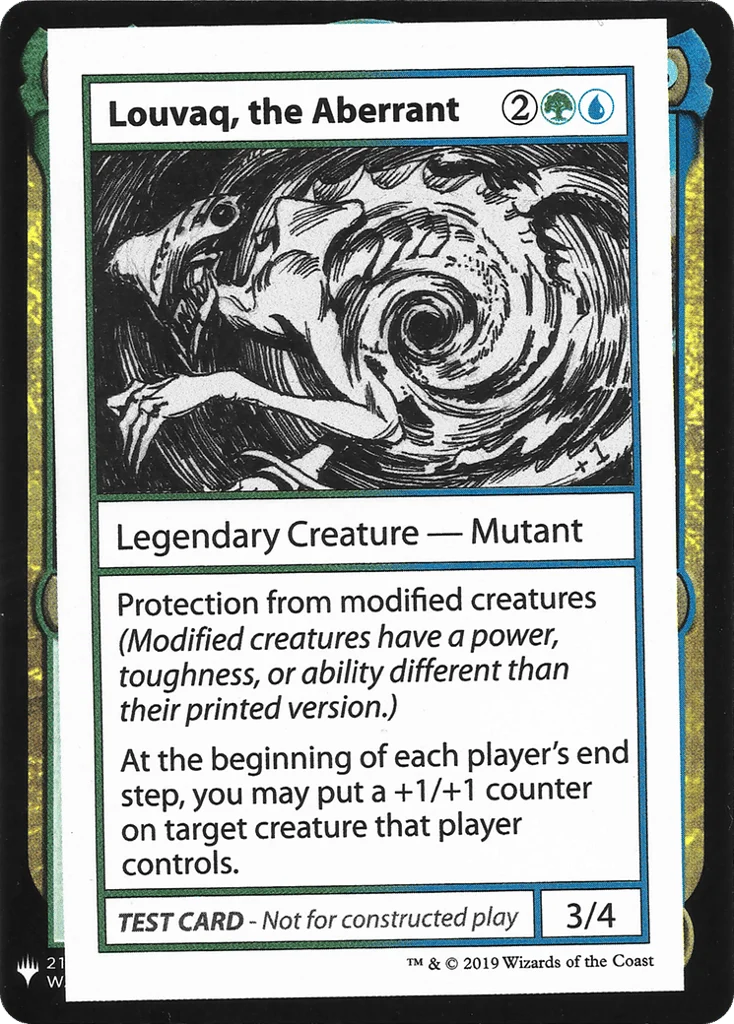 Louvaq, the Aberrant · Mystery Booster Playtest Cards 2019