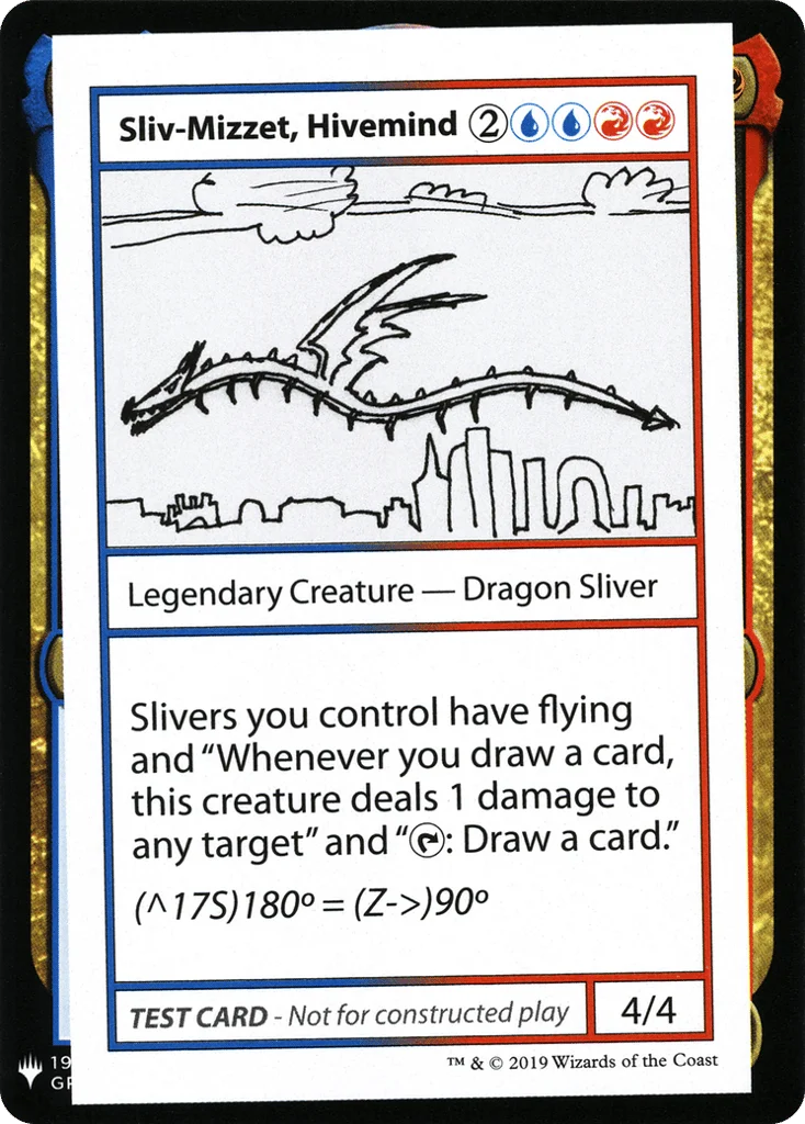 Sliv-Mizzet, Hivemind · Mystery Booster Playtest Cards 2019