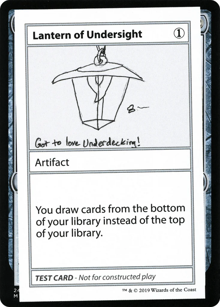 Lantern of Undersight · Mystery Booster Playtest Cards 2021