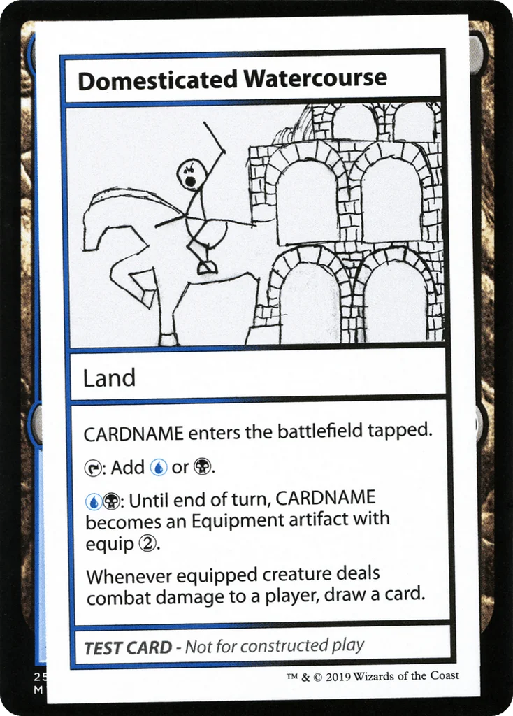 Domesticated Watercourse · Mystery Booster Playtest Cards 2021