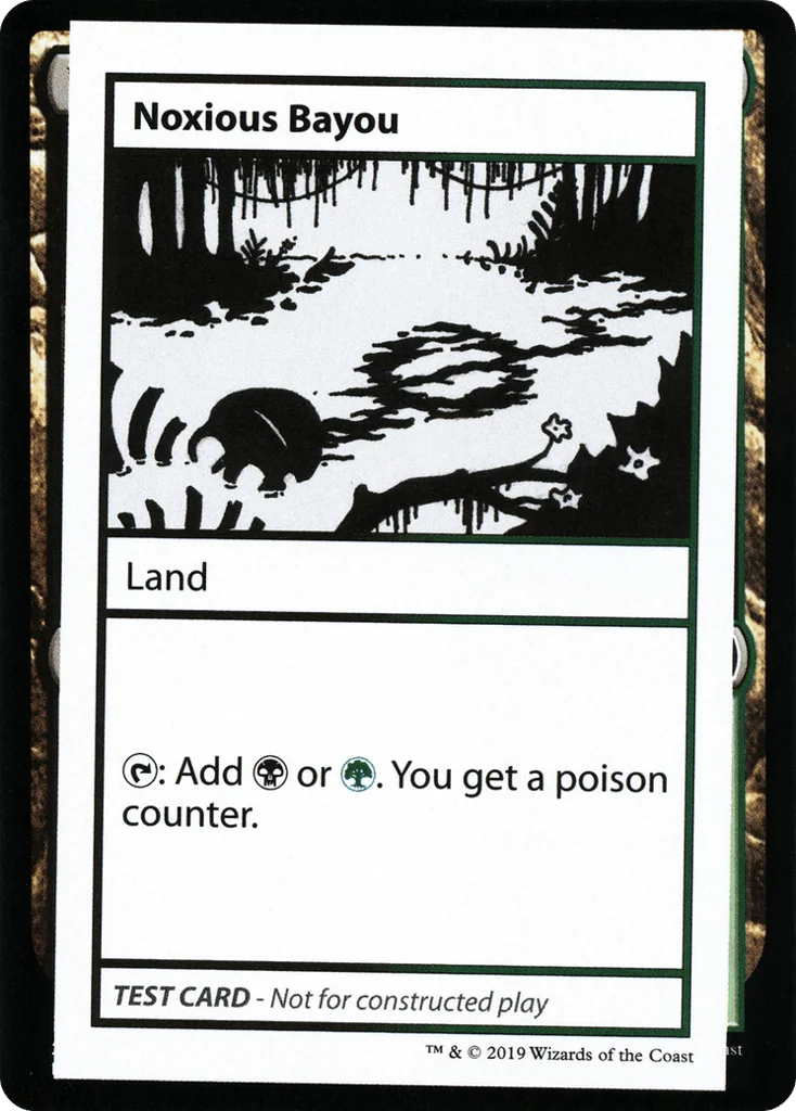 Noxious Bayou · Mystery Booster Playtest Cards 2021