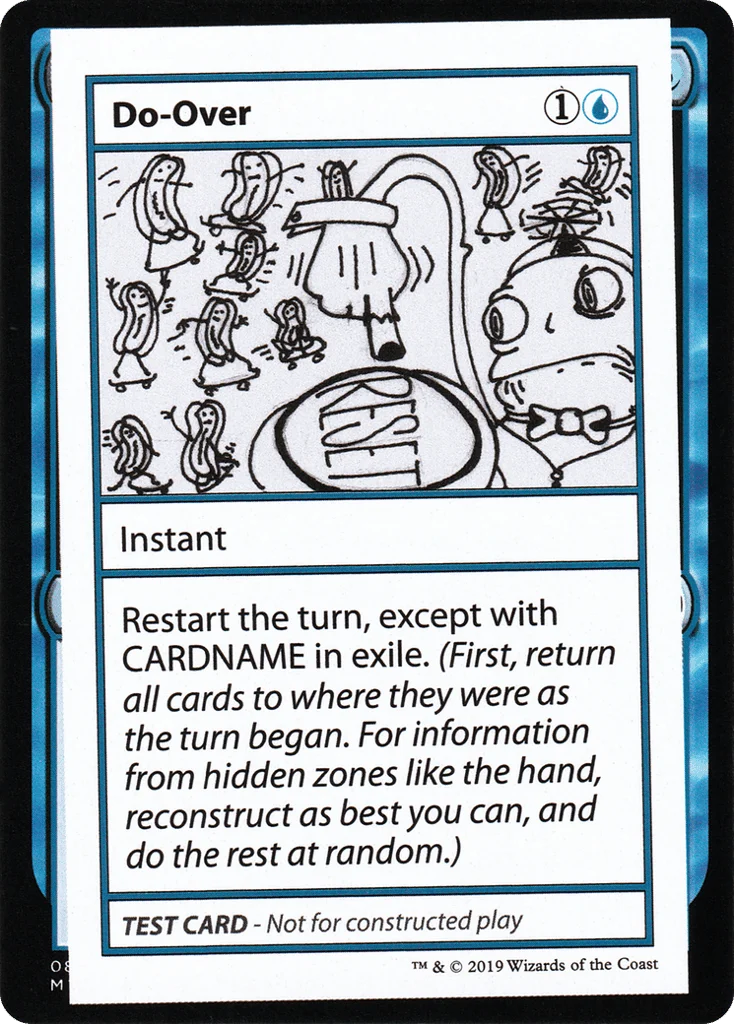 Do-Over · Mystery Booster Playtest Cards 2021