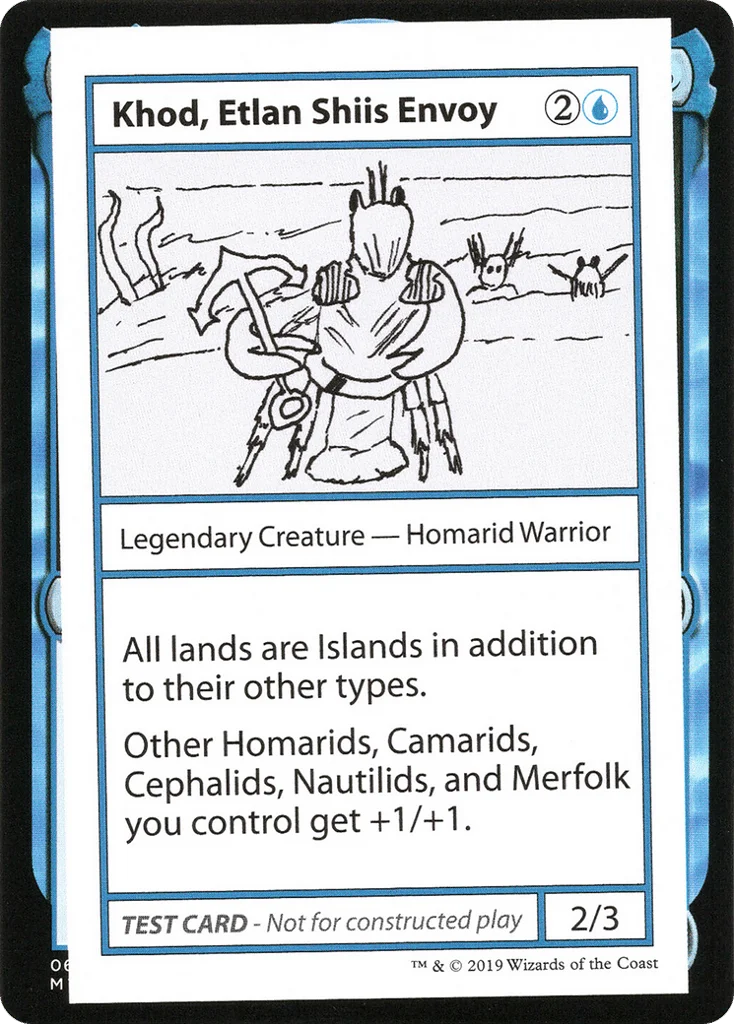 Khod, Etlan Shiis Envoy · Mystery Booster Playtest Cards 2021