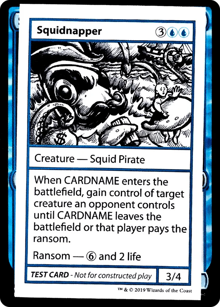 Squidnapper · Mystery Booster Playtest Cards 2021