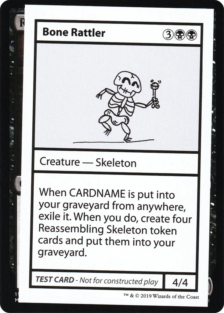 Bone Rattler · Mystery Booster Playtest Cards 2021