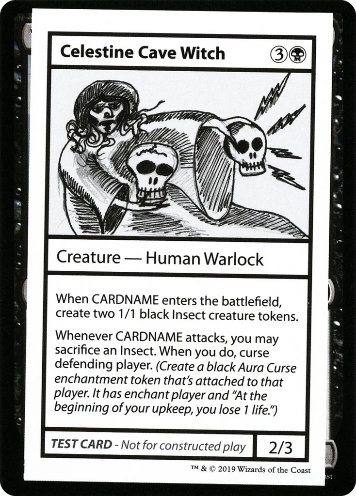 Celestine Cave Witch · Mystery Booster Playtest Cards 2021