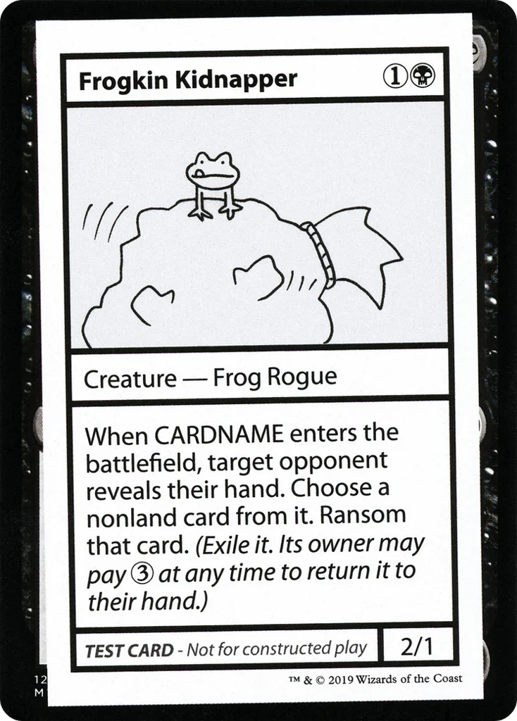Frogkin Kidnapper · Mystery Booster Playtest Cards 2021