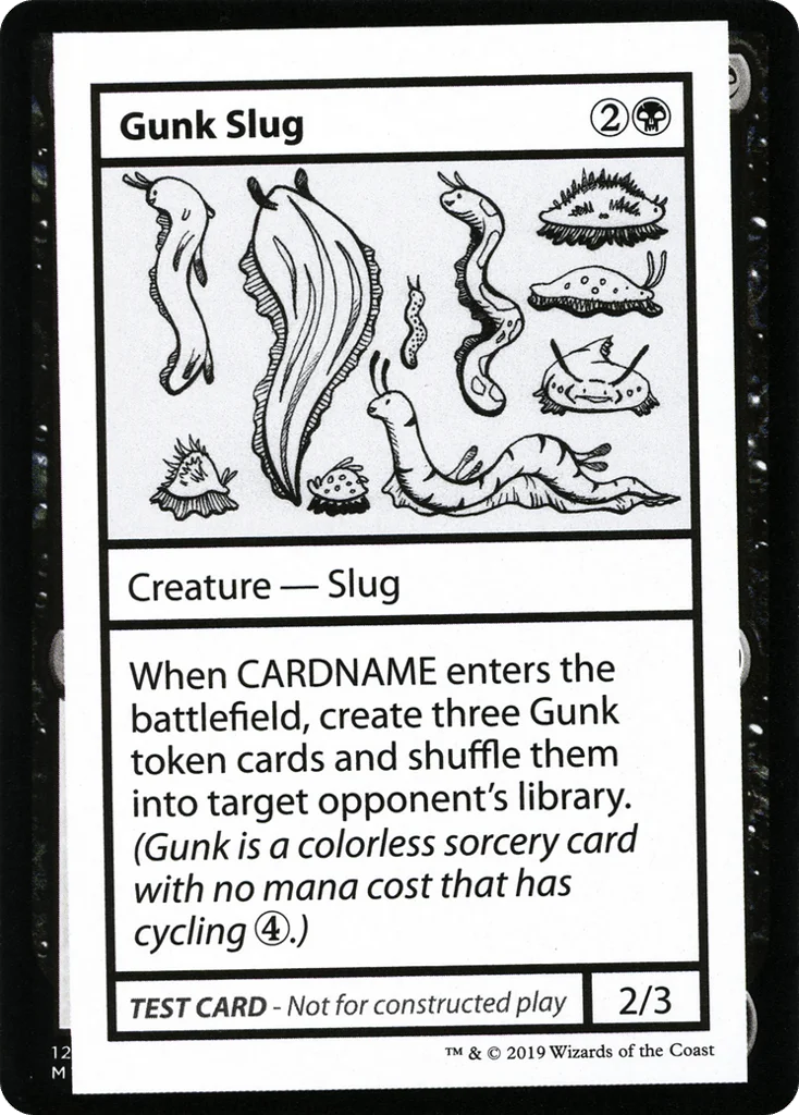Gunk Slug · Mystery Booster Playtest Cards 2021