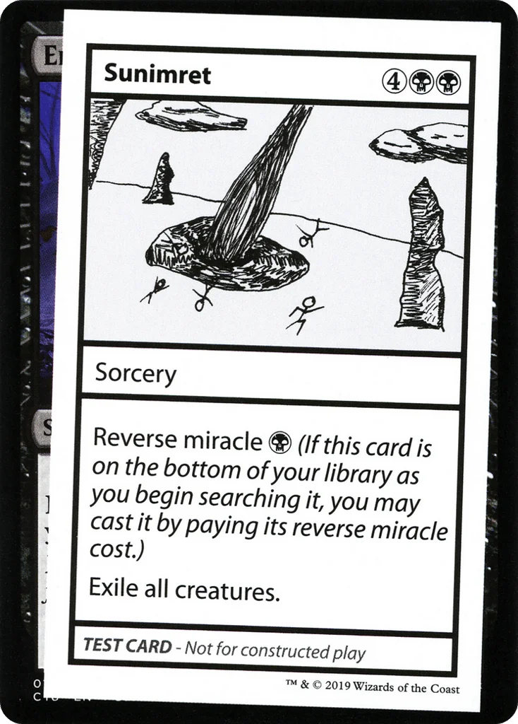 Sunimret · Mystery Booster Playtest Cards 2021